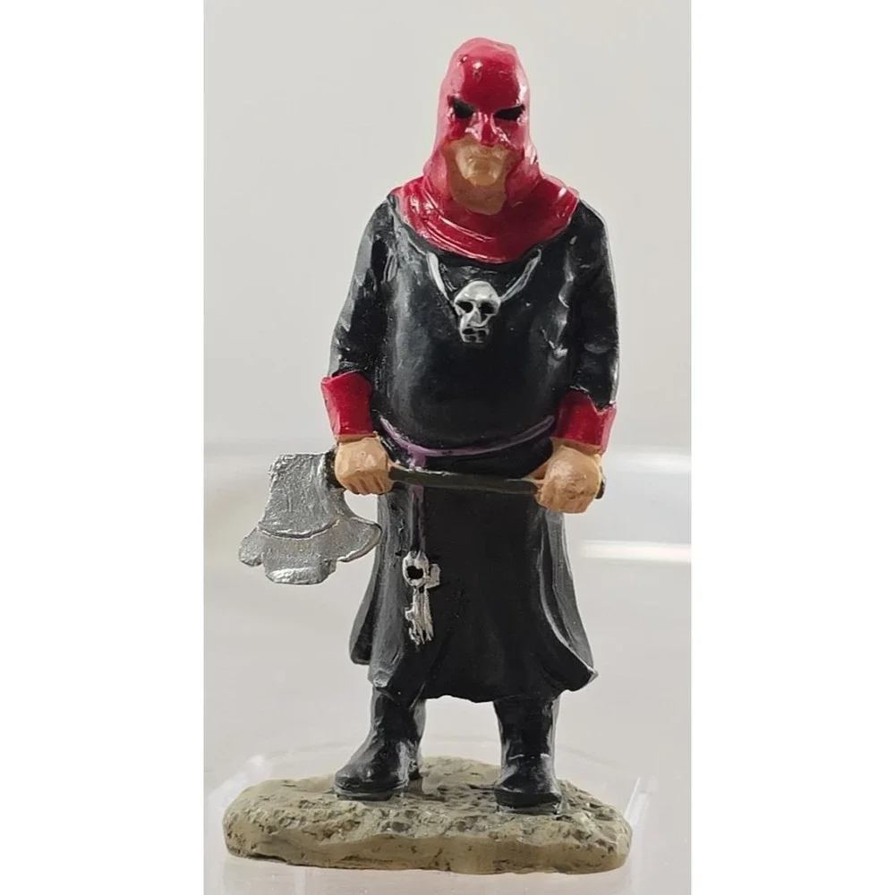 Lemax Spooky Town Executioner Halloween‎ Village Figure Tortured Soul